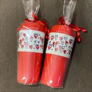 NWOTâ„ïžTupperware Red Heartsâ„ïžTumbler